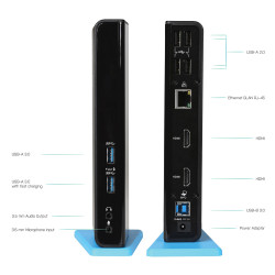 Station accueil universelle USB 3.0 type A C I-Tec