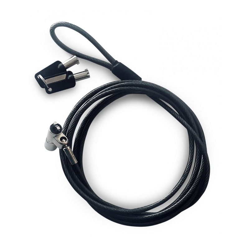 Cable Antivol à clé pour PC et portables Urban Factory Securitee Slim Nano