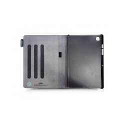 Étui de protection à rabat Urban Factory Greenee pour Galaxy Tab A7 10,4" + 1x protection verre trempé + 1x stylet (Gris)
