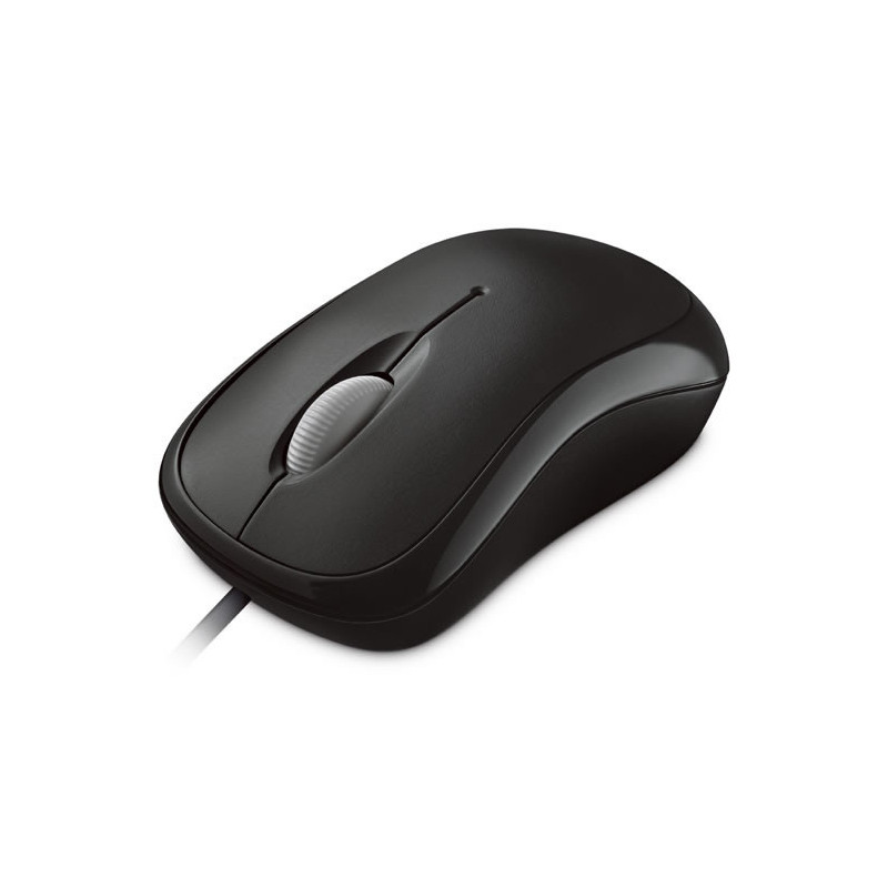 Souris filaire Microsoft Basic Optical Mouse USB (Noir)