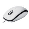 Souris filaire Logitech M100 (Noir Blanc)