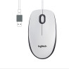 Souris filaire Logitech M100 (Noir Blanc)