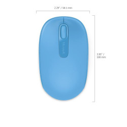 Souris sans fil Microsoft Wireless Mobile Mouse 1850 (Rose)