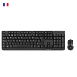 Pack Clavier - Souris NGS Cocoa (Noir)