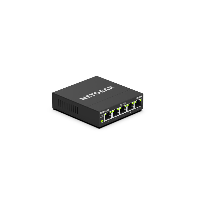 Switch réseau ethernet Gigabit Netgear GS305E - 5 ports (Métal)
