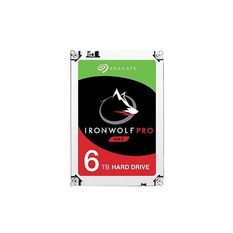 Disque Dur 3,5" Seagate IronWolf Pro 6To (6000Go) - S-ATA