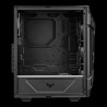 Boitier Moyen Tour ATX Asus Tuf Gaming GT301 RGB avec panneaux vitrés (Noir)