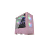 Boitier Mini Tour Micro ATX Mars Gaming MCZ RGB avec panneau vitré (Rose)