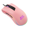 Souris filaire Gamer Mars Gaming MM218 RGB (Rose Noir)