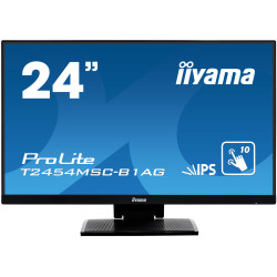 Ecran LED 24" Tactile Iiyama M-Touch T2454MSC-B1 Full HD