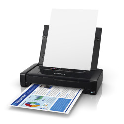 Imprimante mobile Epson WorkForce WF-110W Wifi USB (Noir)