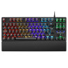 Clavier Gamer mécanique (Outemu Blue Switch) Mars Gaming MKXTKL RGB (Noir)