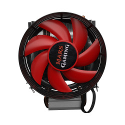 Ventilateur pour processeur Mars Gaming MCPU117 (Noir Rouge)