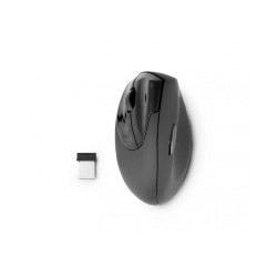 Souris sans fil ergonomique Urban Factory pour gaucher (Noir)