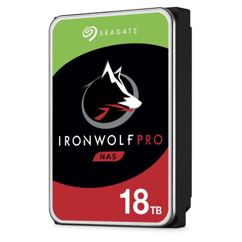 Disque Dur 3,5" Seagate IronWolf Pro 18To (18000Go) - S-ATA