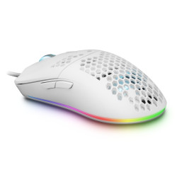 Souris filaire Gamer Mars Gaming MMAX RGB (Blanc)