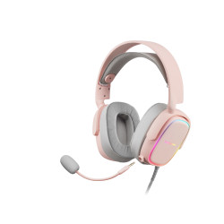 Casque Micro Gamer Mars Gaming MHAX RGB (Rose)