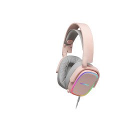 Casque Micro Gamer Mars Gaming MHAX RGB (Rose)