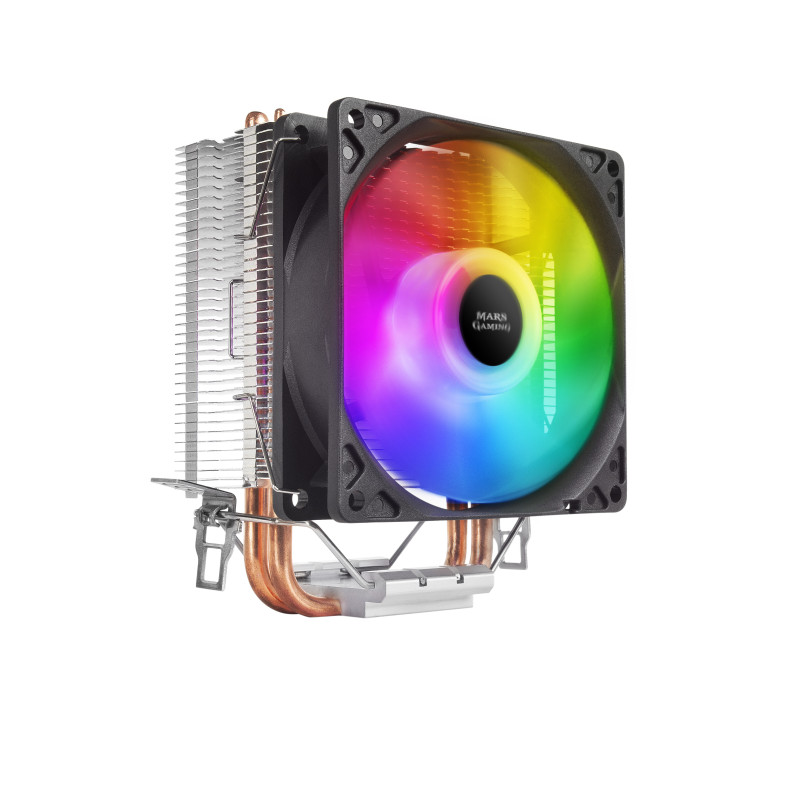 Ventilateur pour processeur Mars Gaming MCPUA RGB (Noir)