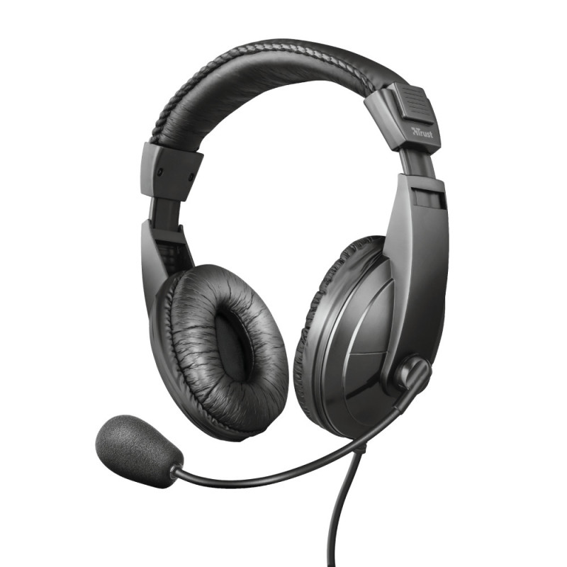 Casque Micro Trust Quasar (Noir)