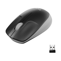 Souris sans fil Logitech M190 (Noir Gris)