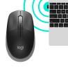 Souris sans fil Logitech M190 (Noir Gris)