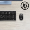 Souris sans fil Logitech M190 (Noir Gris)