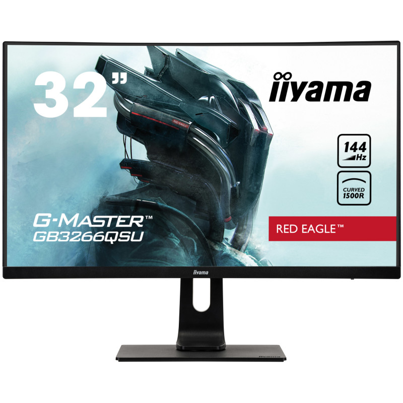 Ecran 32" IIyama G-Master Red Eagle GB3266QSU-B1 Full HD (Noir) 144 Hz