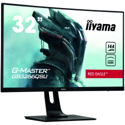 Ecran 32" IIyama G-Master Red Eagle GB3266QSU-B1 Full HD (Noir) 144 Hz