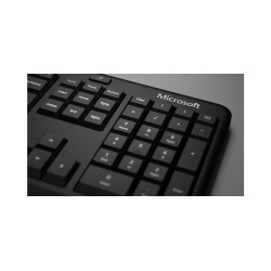 Clavier filaire ergonomique Microsoft LXN-00005 (Noir)