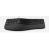 Clavier filaire ergonomique Microsoft LXN-00005 (Noir)