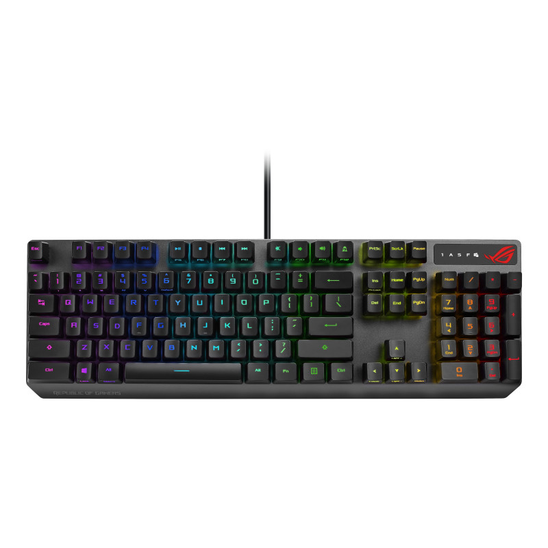 Clavier Gamer mécanique (Rog RX Red) Asus Rog Strix Scope RX RGB (Noir)