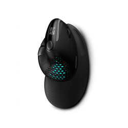 Souris sans fil Bluetooth ergonomique Urban Factory Ergo Max RGB pour Droitier(Noir)