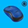 Souris sans fil Logitech M220 Silent (Bleu)