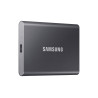 Disque dur externe Samsung SSD portable T7 2To (2000Go) USB 3.2 (Gris)