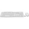 Pack Clavier - Souris sans fil Logitech MK295 (Blanc)