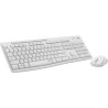 Pack Clavier - Souris sans fil Logitech MK295 (Blanc)