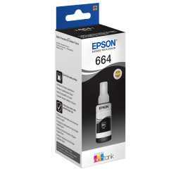 Cartouche d'encre Epson Ecotank T6641 70ml (Noir)