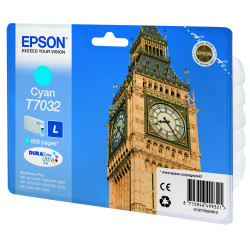 Cartouche d'encre Epson Big Ben T7032 (Cyan)