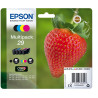 Pack 4 cartouches d'encre Epson Fraise 29 T2986