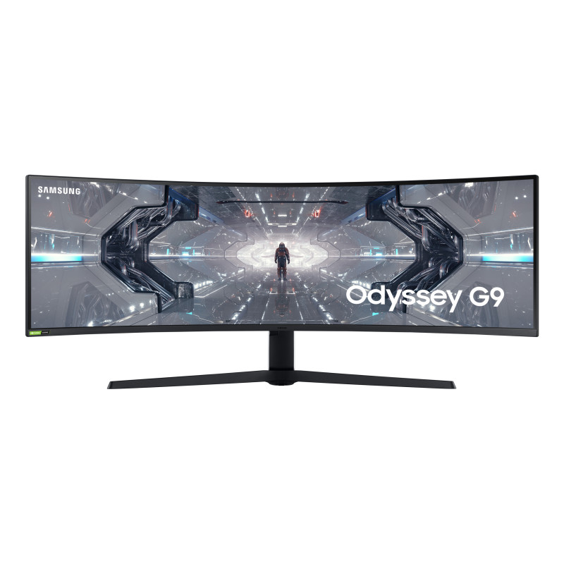 Ecran incurvé 49" (32 9) Samsung Odyssey G9 C49G95TSSRX 5K DWQHD (Noir) 240Hz