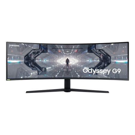 Ecran incurvé 49" (32 9) Samsung Odyssey G9 C49G95TSSRX 5K DWQHD (Noir) 240Hz