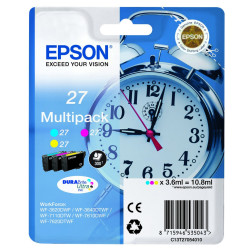 Cartouche d'encre Epson Reveil 27 Pack (3 Couleurs)