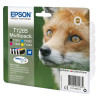 Pack 4 cartouches d'encre Epson Renard T1285