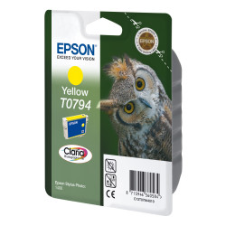 Cartouche d'encre Epson Chouette T0794 (Jaune)