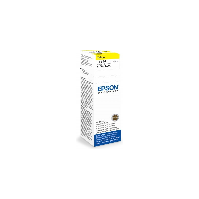 Cartouche d'encre Epson Ecotank T6644 70ml (Jaune)