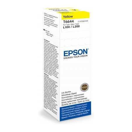 Cartouche d'encre Epson Ecotank T6644 70ml (Jaune)