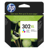 Cartouche d'encre HP 302 XL (3 couleurs)