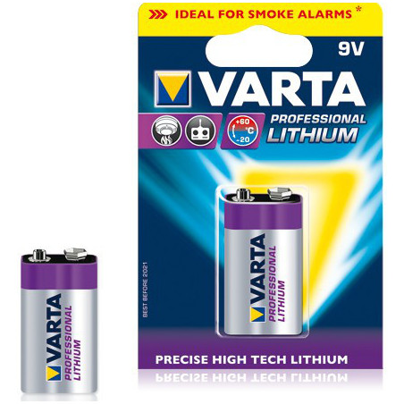 Pile VARTA lithium LR22 9V (R22)