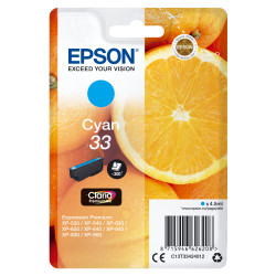 Cartouche d'encre Epson Orange T33 (Cyan)